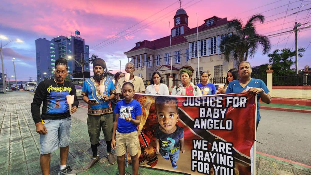 Activists gather in prayer as search for baby Angelo continues
