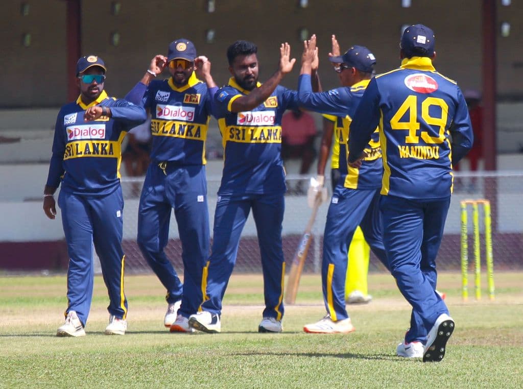 Sri Lanka charge out of the blocks with intent in Jamaica warm-up