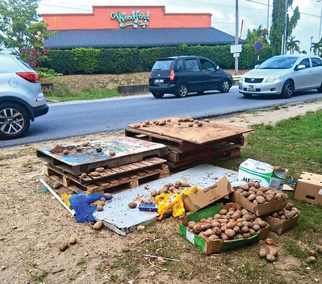 Vendor threatens case against mayor over "dump potatoes" allegation