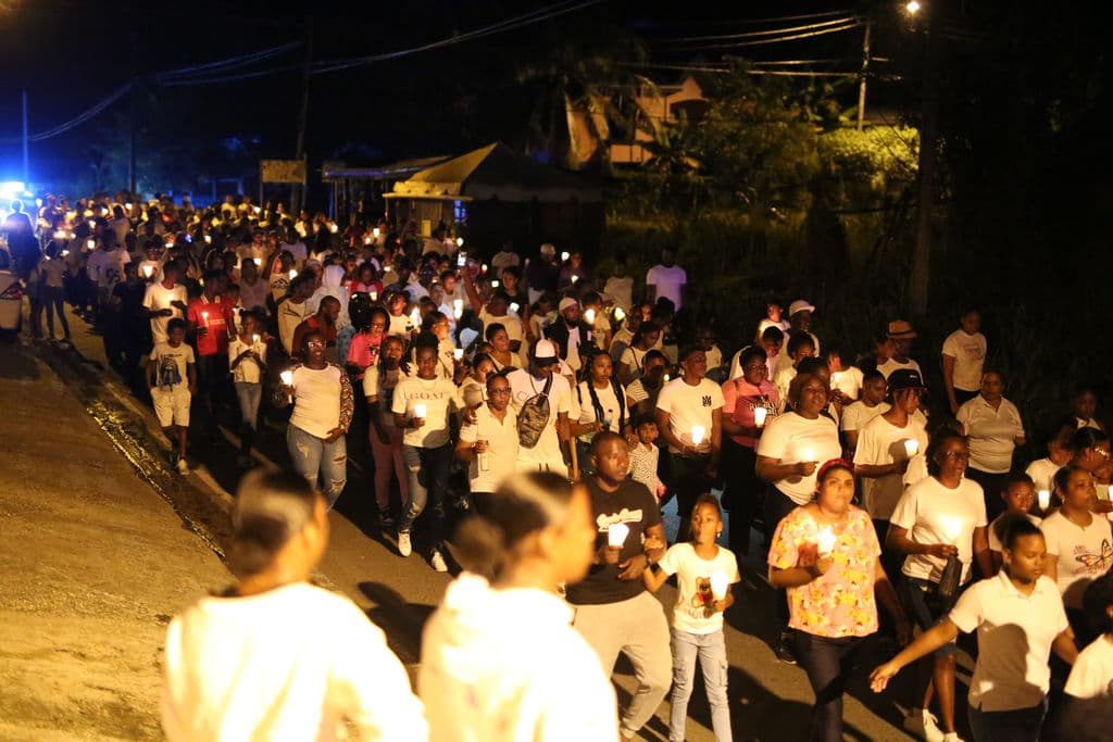 Opposition Leader, La Brea MP join Mercedez’s vigil in Los Iros