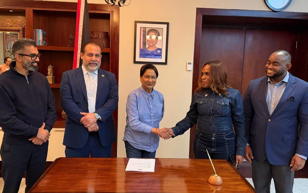 Persad-Bissessar attends funeral overseas