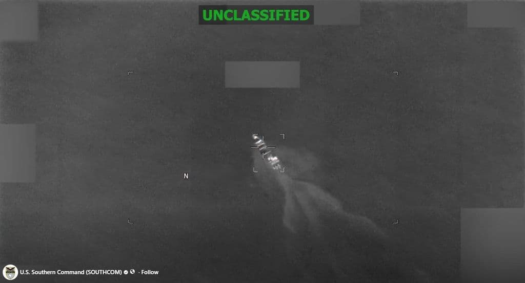 U.S. military says two alleged ‘narco-terrorists’ killed in latest strike in Caribbean Sea