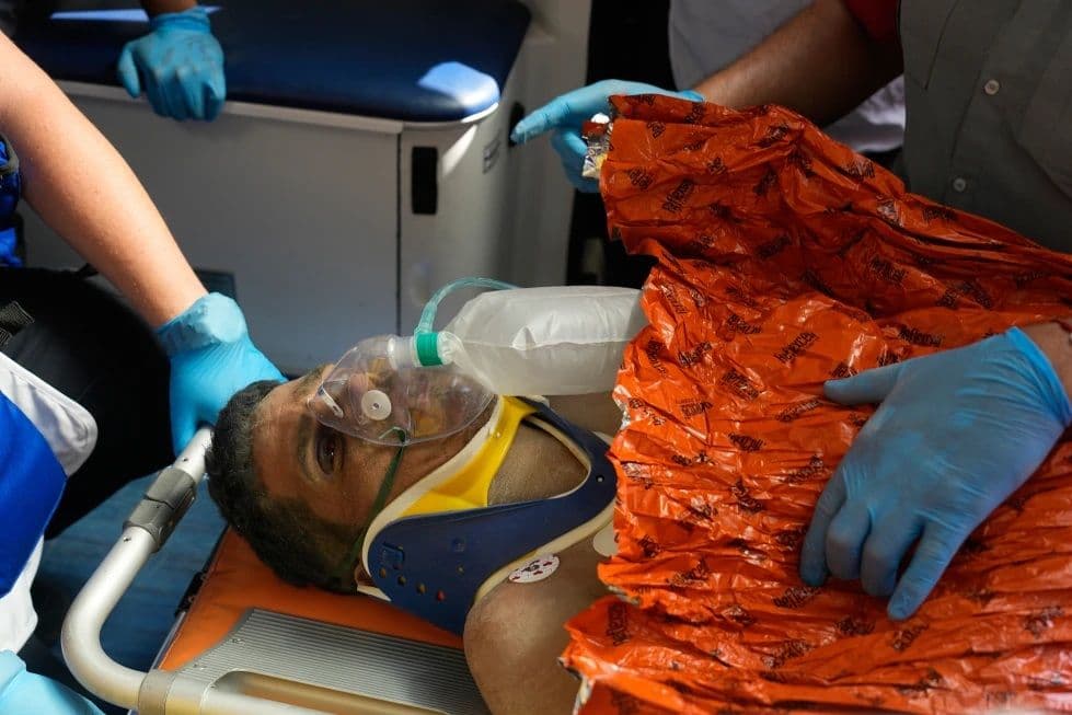 Venezuelan security guard pulled alive from building basement 8 days after twin quakes