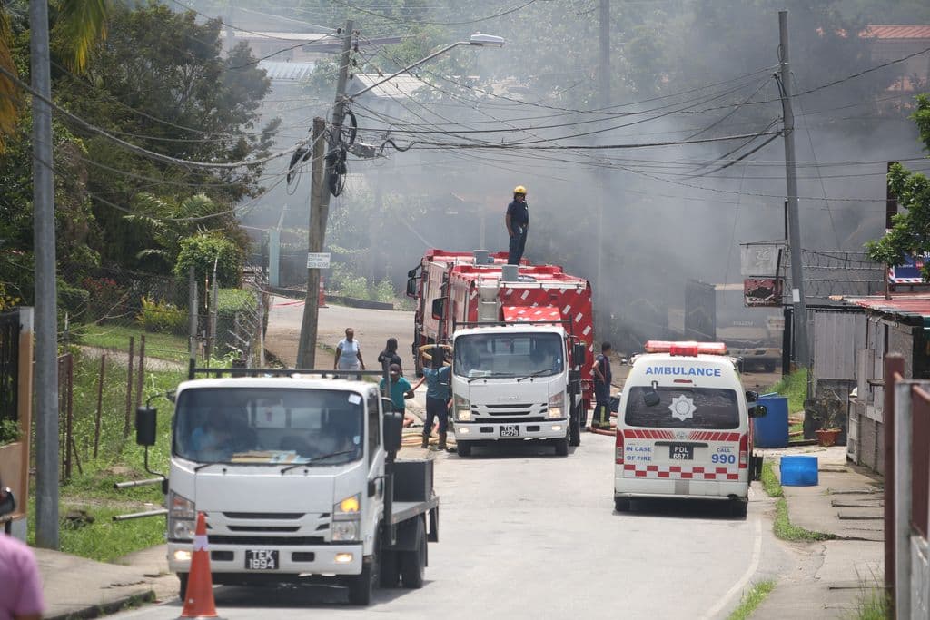 Gasparillo fire guts supermarket, home