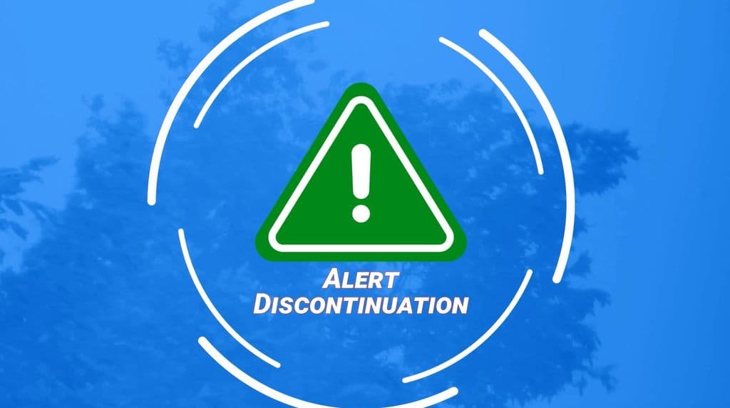 Adverse weather alert discontinued, but rain still in the forecast