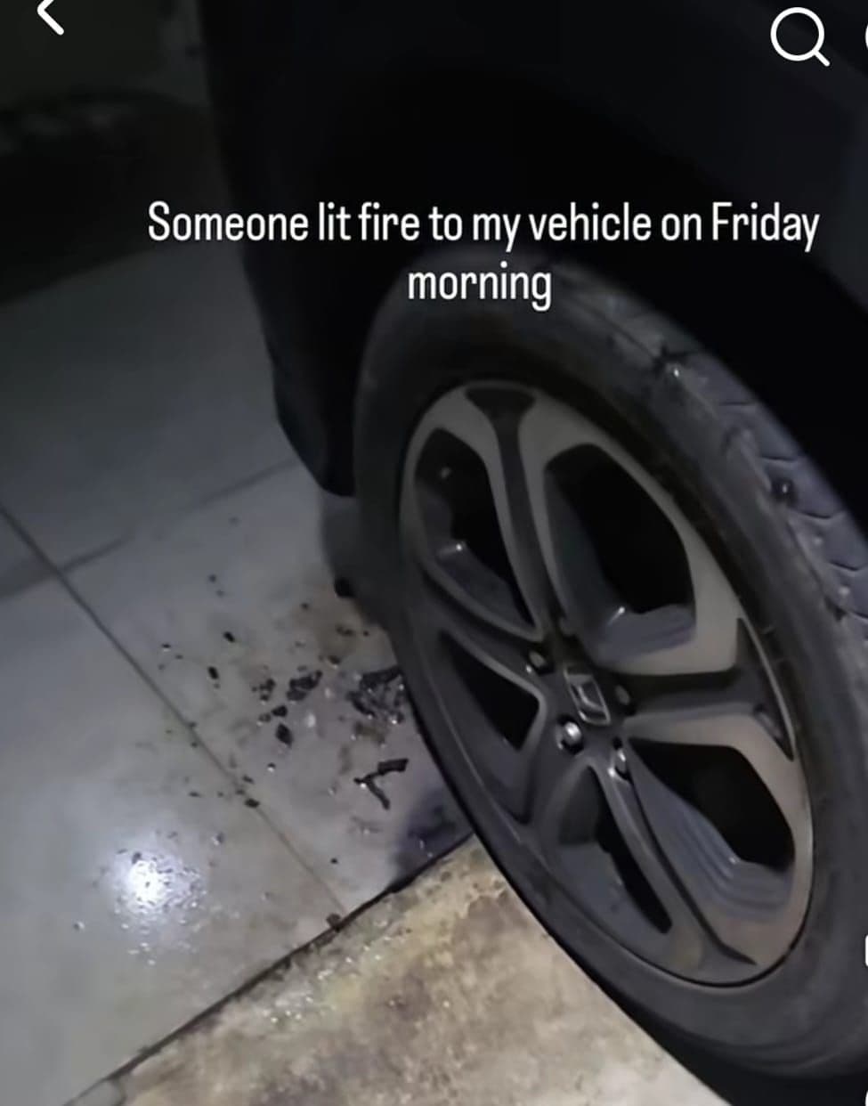 Tobago reporter's vehicle set ablaze