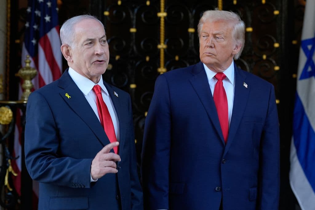 Trump and Netanyahu meet for the first time since launching the Iran war