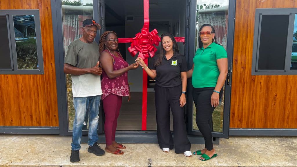 Angostura hands over first home under Hurricane Melissa recovery programme