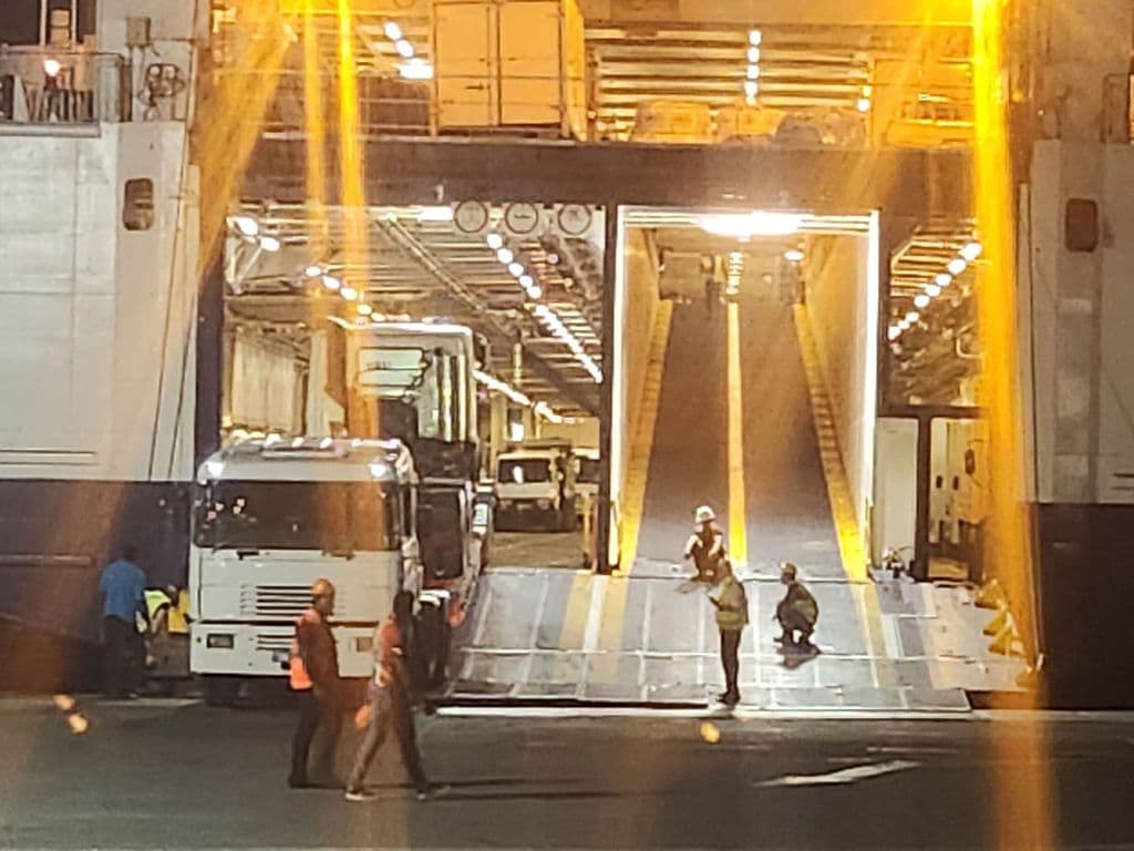 Trucker’s quick action prevents tragedy at Scarborough port