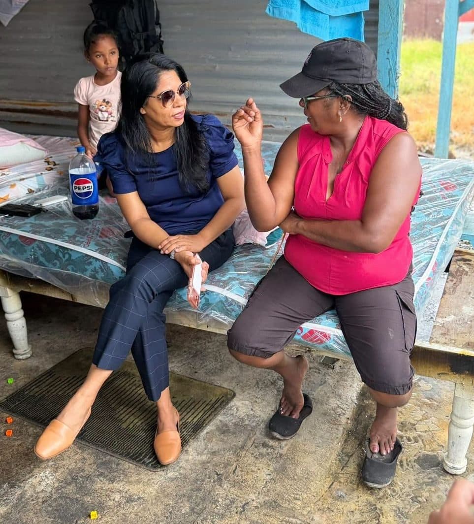Minister Parag, regional officials rally to aid West Coast Berbice family left homeless by fire