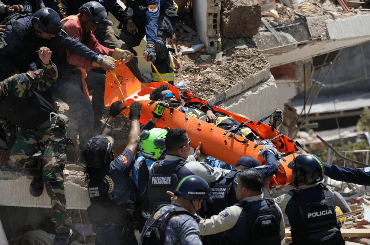 Venezuelans dig for earthquake survivors as death toll rises to 1,430