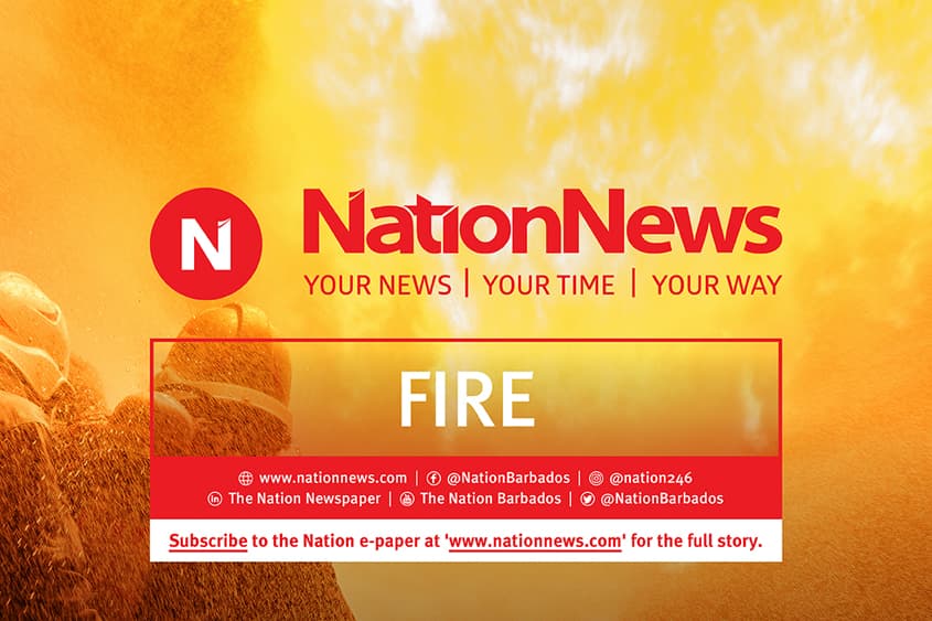 House destroyed in fire at Weston, St James