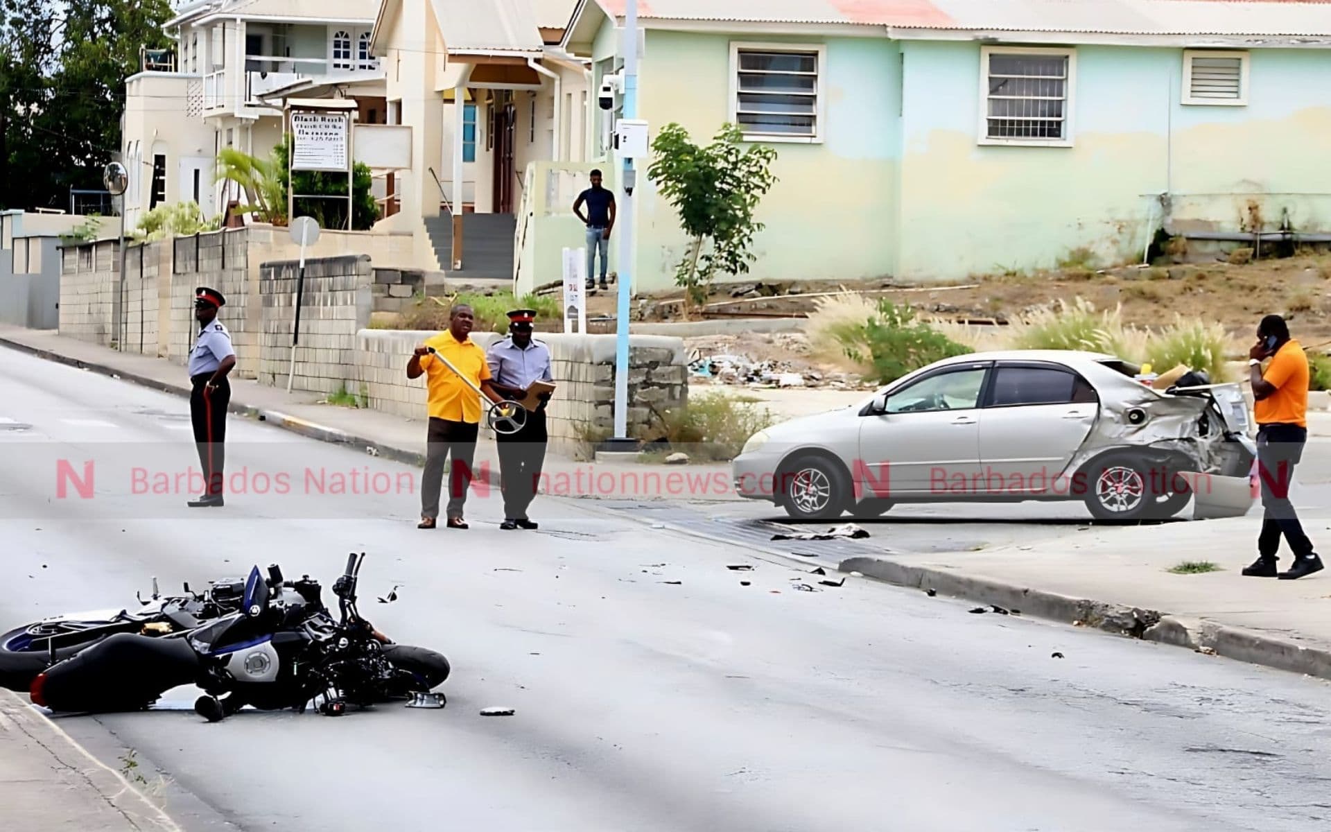 Police investigate collision at Free Hill, Black Rock