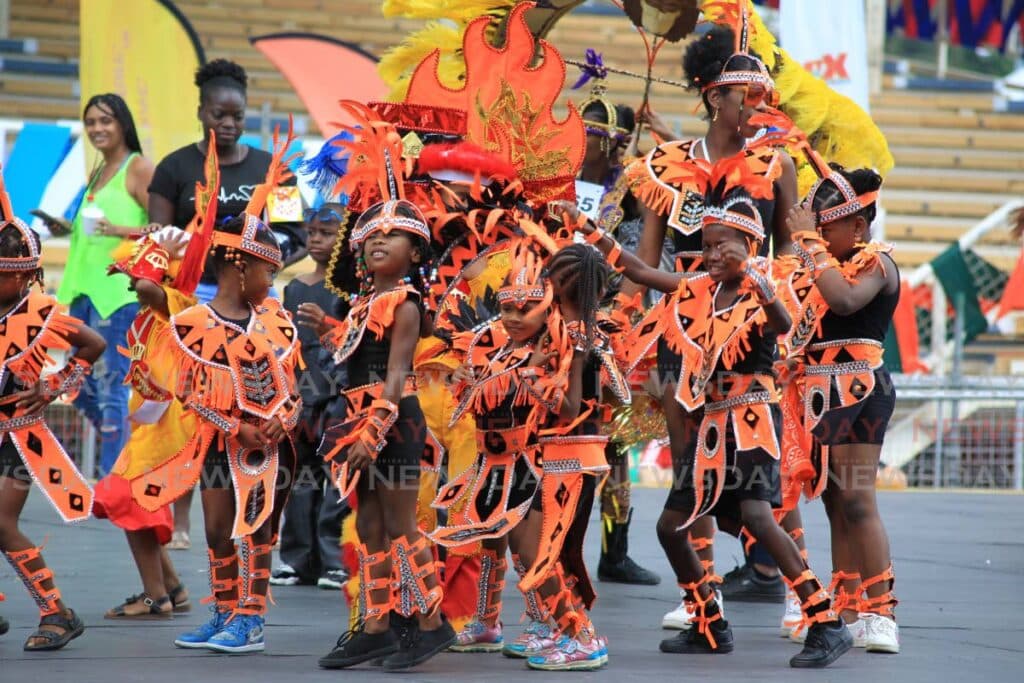 Kiddies' Euphoria of Mas at Queen's Park Savannah on February 22