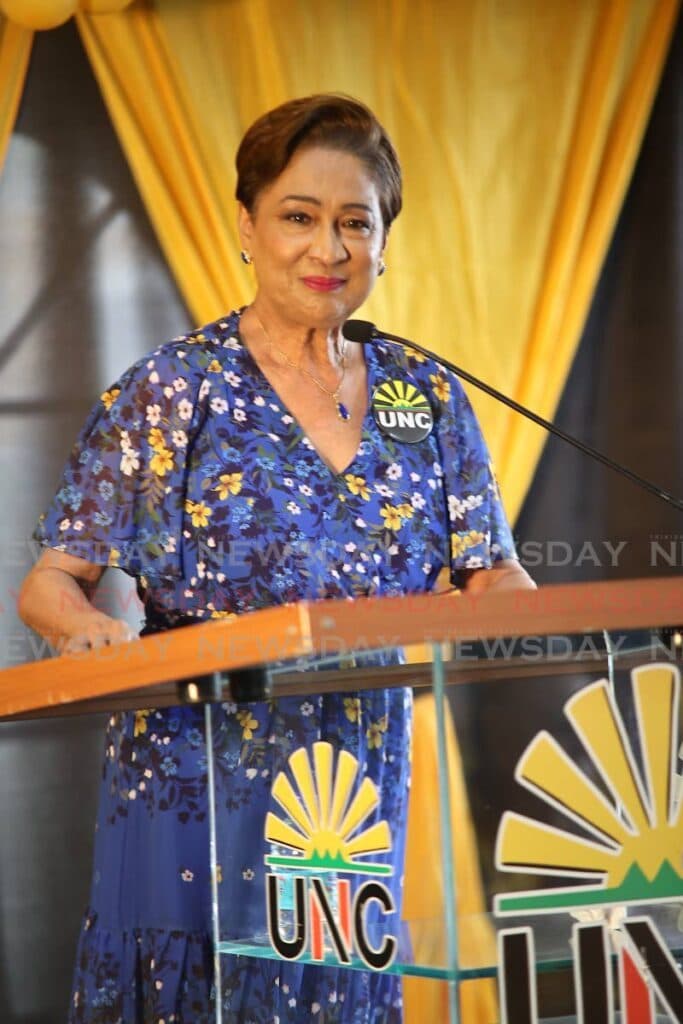 Kamla: Logistics for UNC-led coalition still being ironed out
