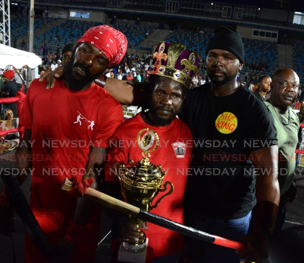 Princes Town stickfighter wins King of the Rock crown