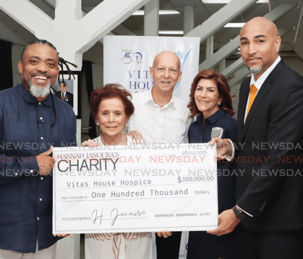 Cancer hospice gets hefty donation from Janoura, Machel