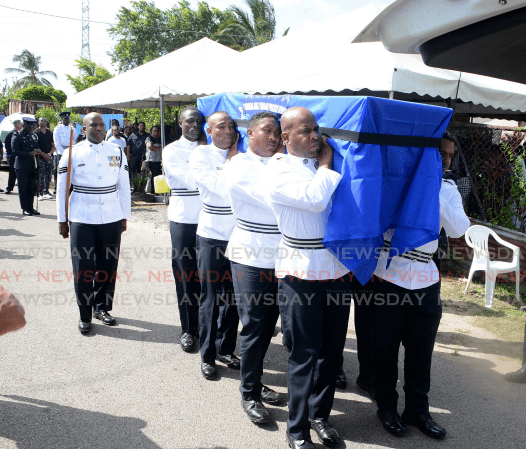 Young policeman laid to rest on Valentine's Day
