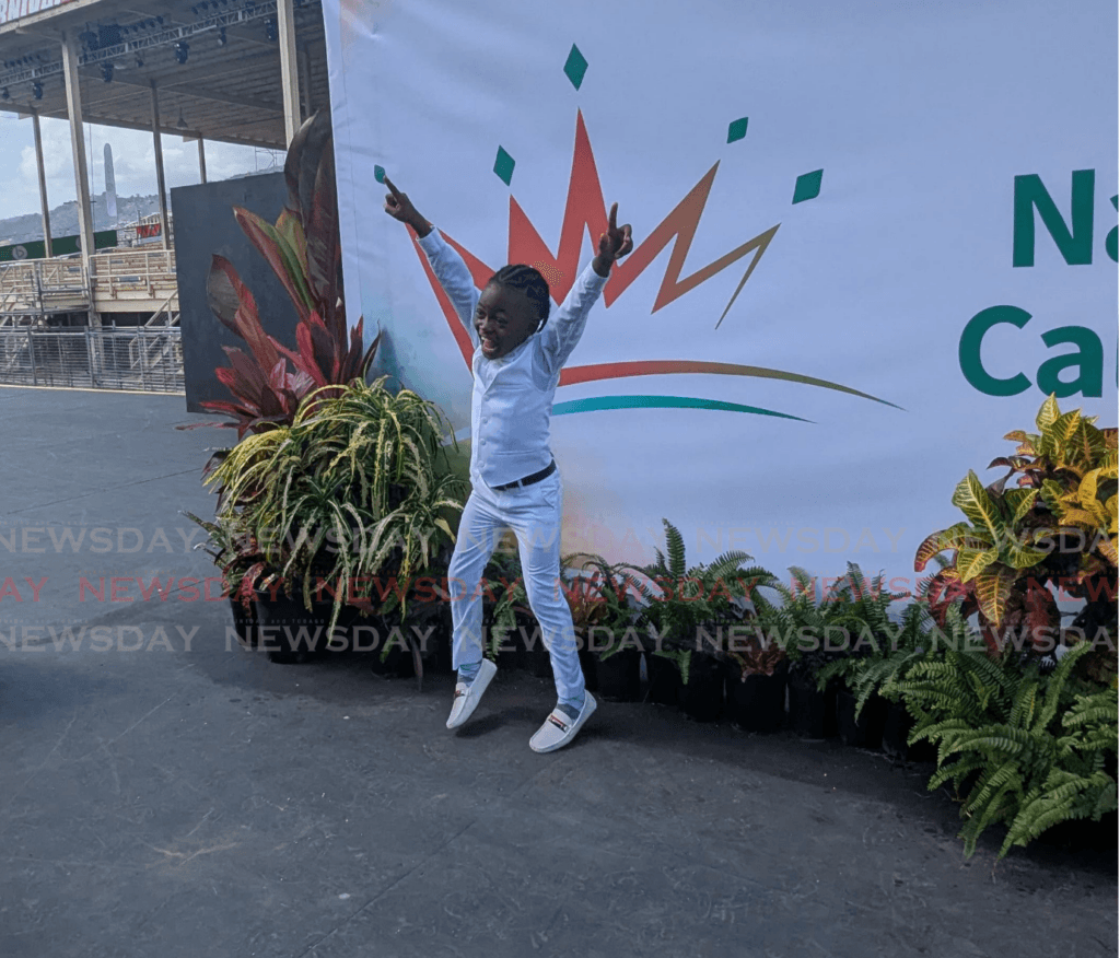 Xhaiden Darius, 8, is Junior Calypso Monarch 2025