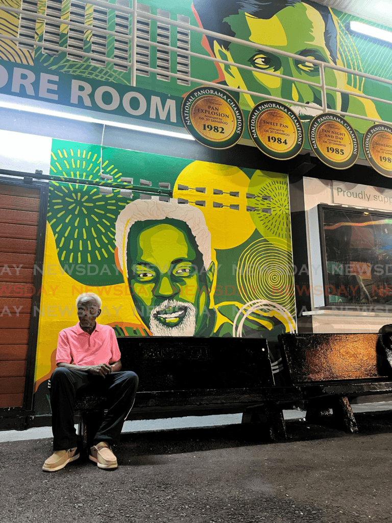 Tuner immortalised at Renegades panyard