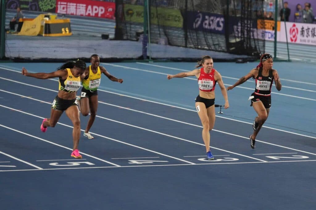 Ahye misses out on 60m final at World Indoor Champs