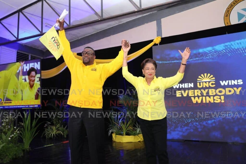 UNC picks Alexander as Tunapuna candidate: Paray, Jayanti out