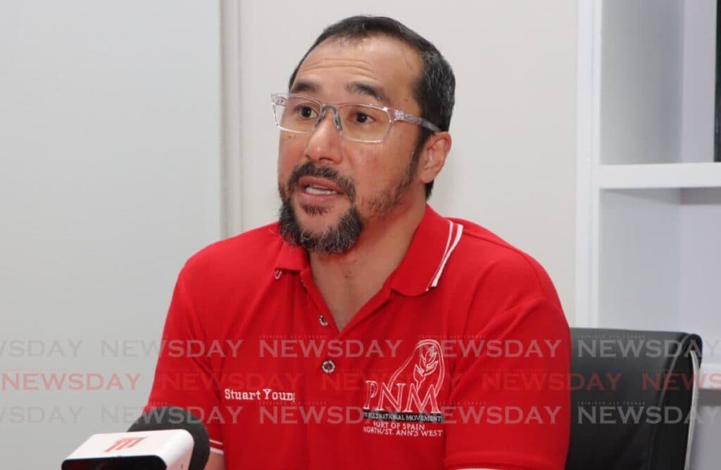 Young: I am not associated with 'PNM Changemakers'