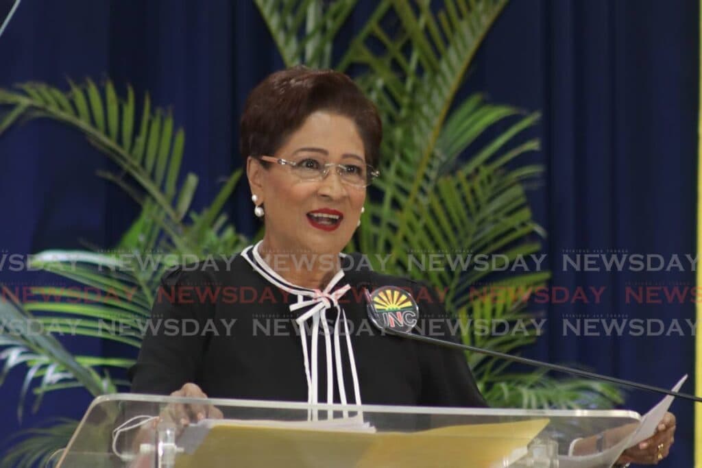 Kamla to be sworn in as PM on May 1