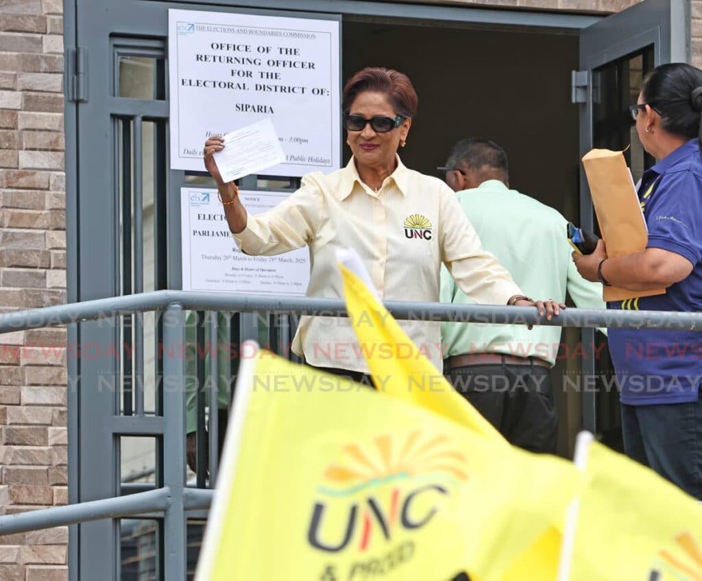 Kamla: Seat shuffles critical to election victory