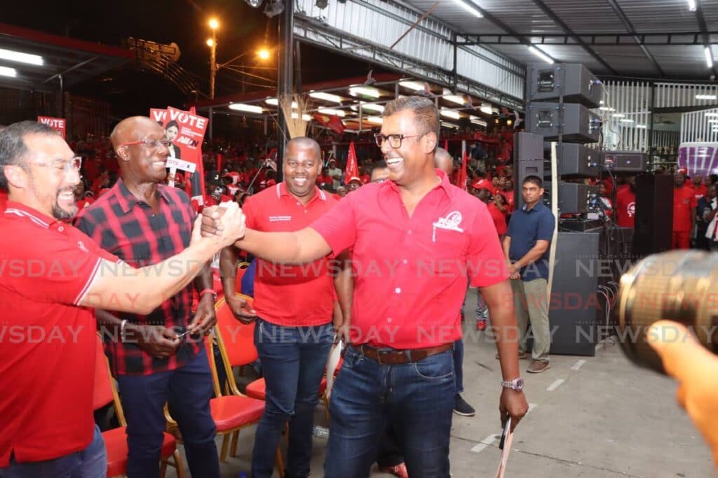 Lalla denounces Kamla on PNM platform