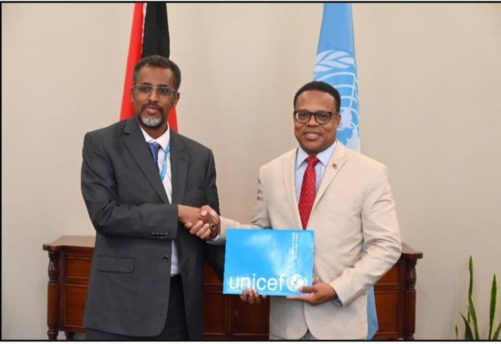 Foreign Affairs Minister meets new UNICEF representative