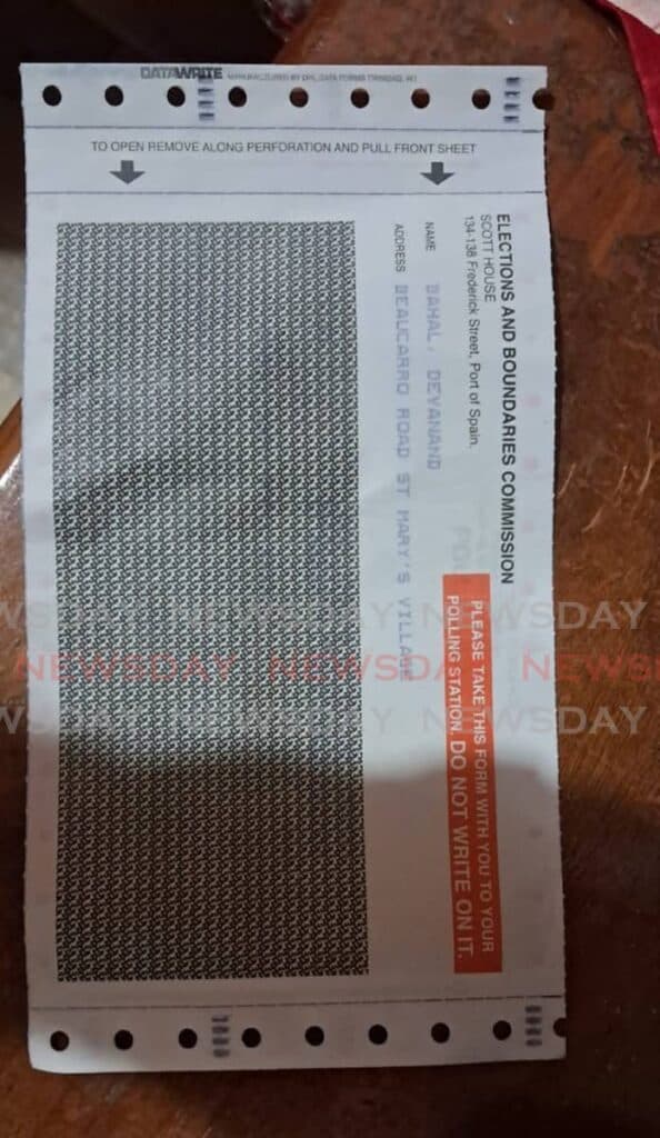 EBC sends dead man a polling card so he can vote