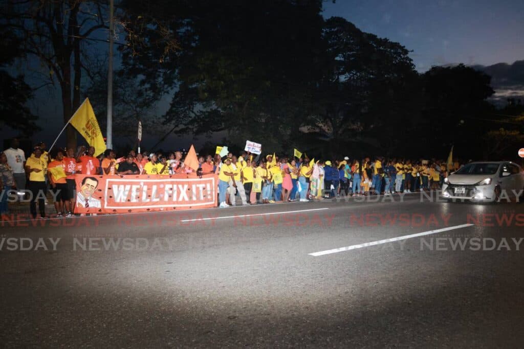 UNC supporters bring party vibe outside President's House