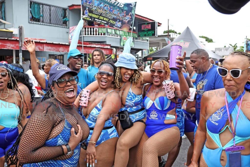 Party in Point Fortin at Borough Day J’Ouvert