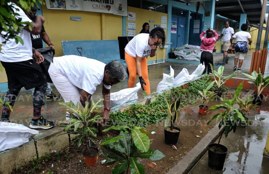 United Way TT helps gives garden boost to San Juan RC school