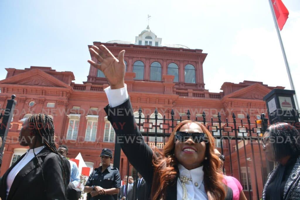 Swearing-in in Port of Spain