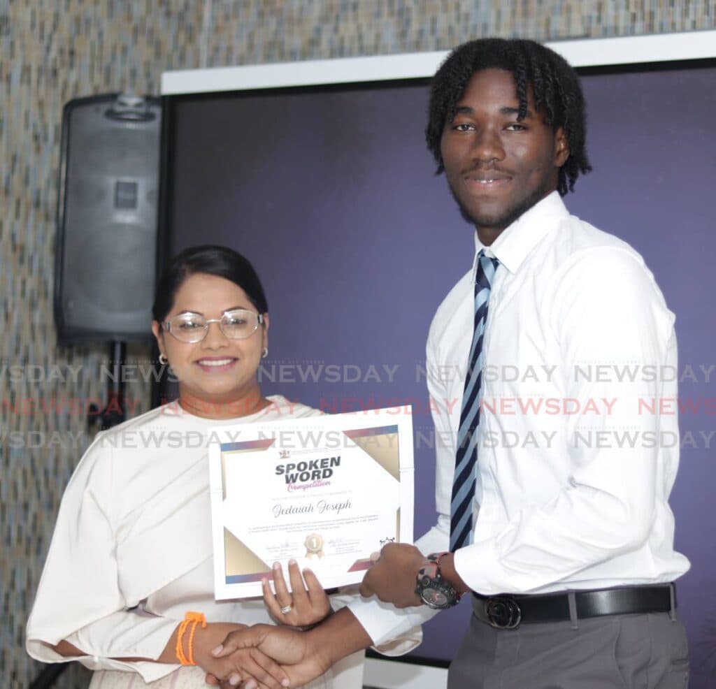 QRC student cops Spoken Word competition