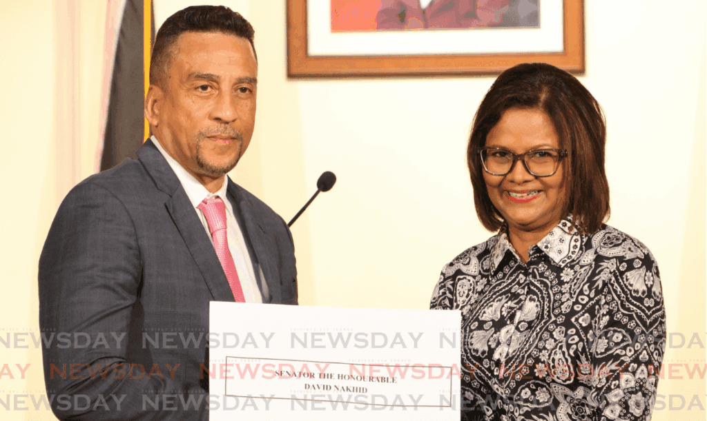 Nakhid, Allahar sworn in as minister, parliamentary secretary