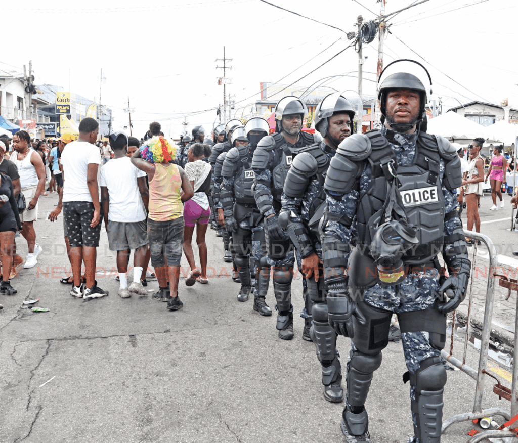 Four held for pelting bottles during Point Fortin J'Ouvert