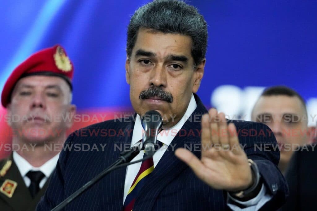 Maduro accuses Trinidad and Tobago, US of plotting Caribbean conflict