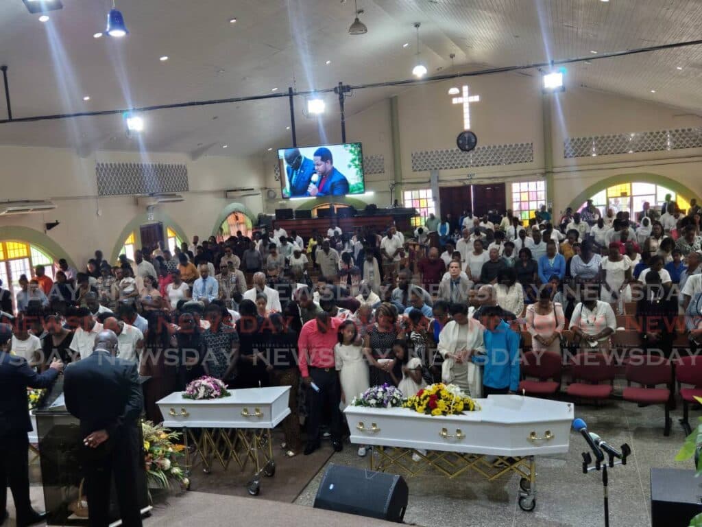 Child, 6, parents laid to rest after Claxton Bay car crash