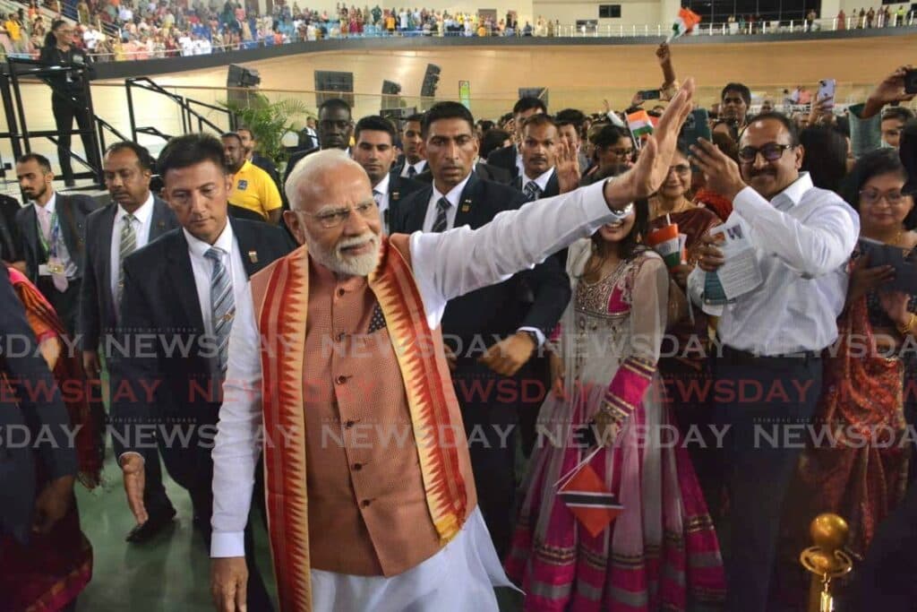 Indian Prime Minister's whirlwind visit to Trinidad and Tobago