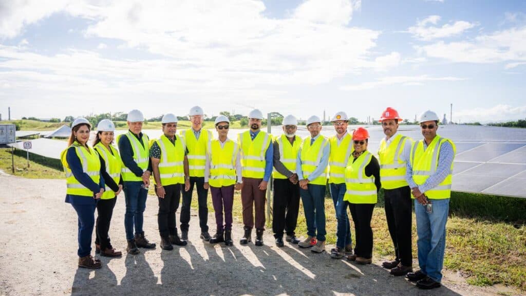 Solar farm project nears completion