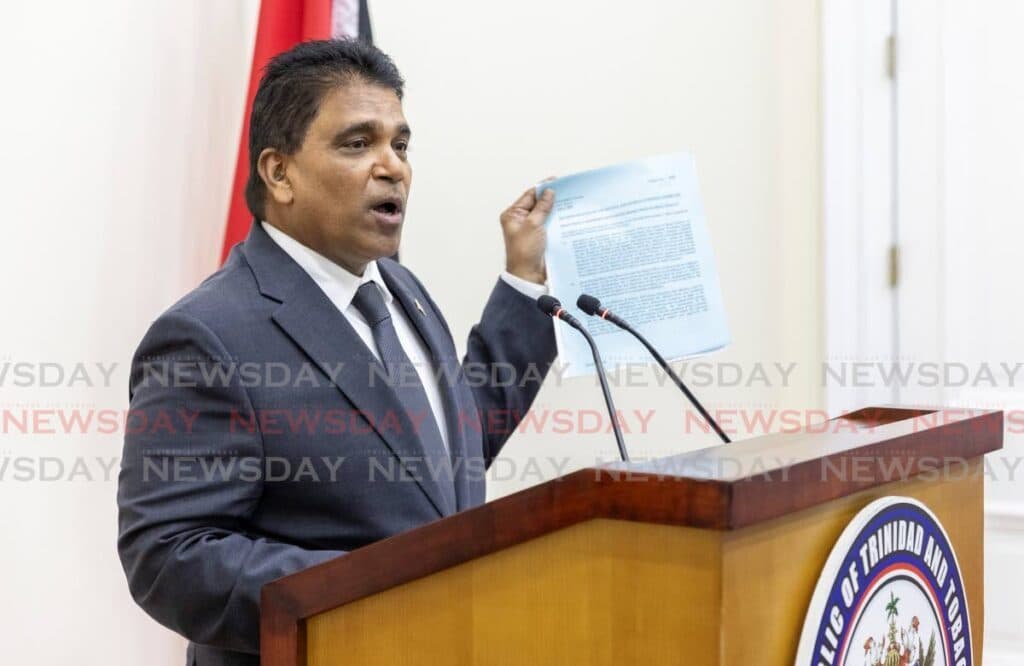 Moonilal: Government fixed $7b PNM energy mistake