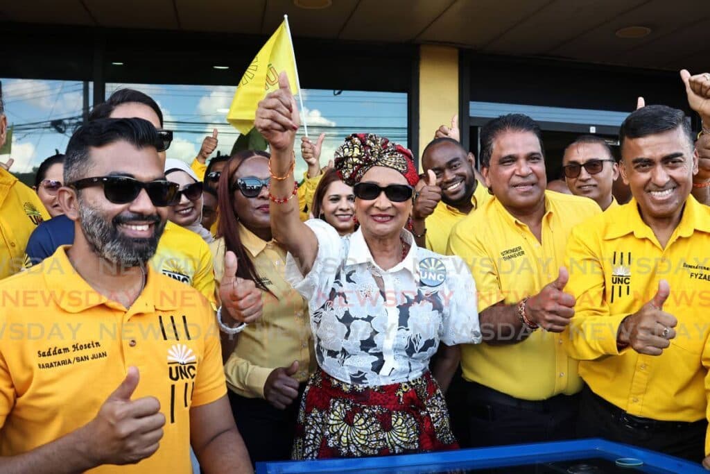 UNC election over: Kamla nominated, elected unopposed