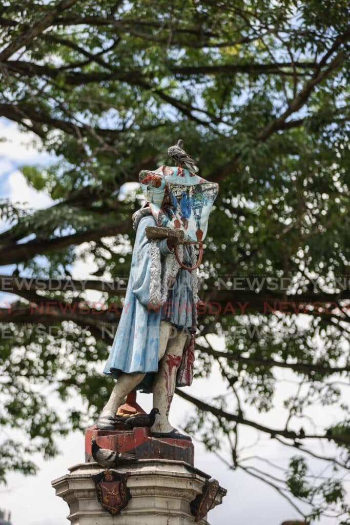 Columbus statue to come down: Liberation time