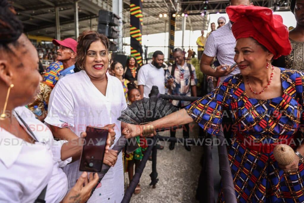 Kamla vows to fight for reparations
