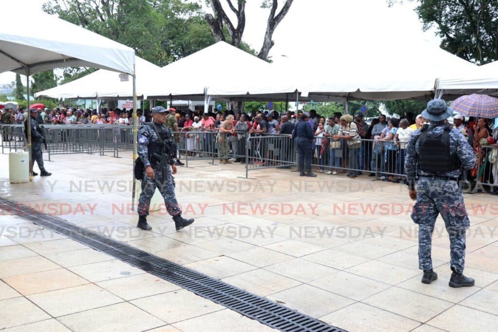 Hundreds crowd NAPA for treatment from US Comfort medical team