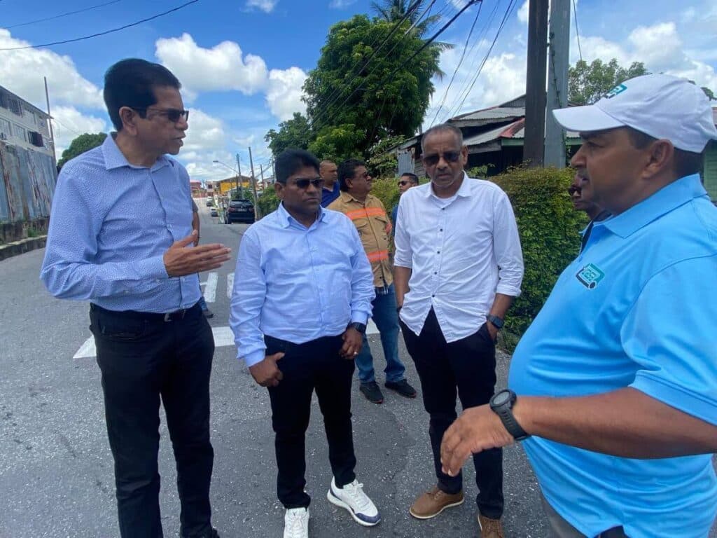 WASA team tours San Fernando West