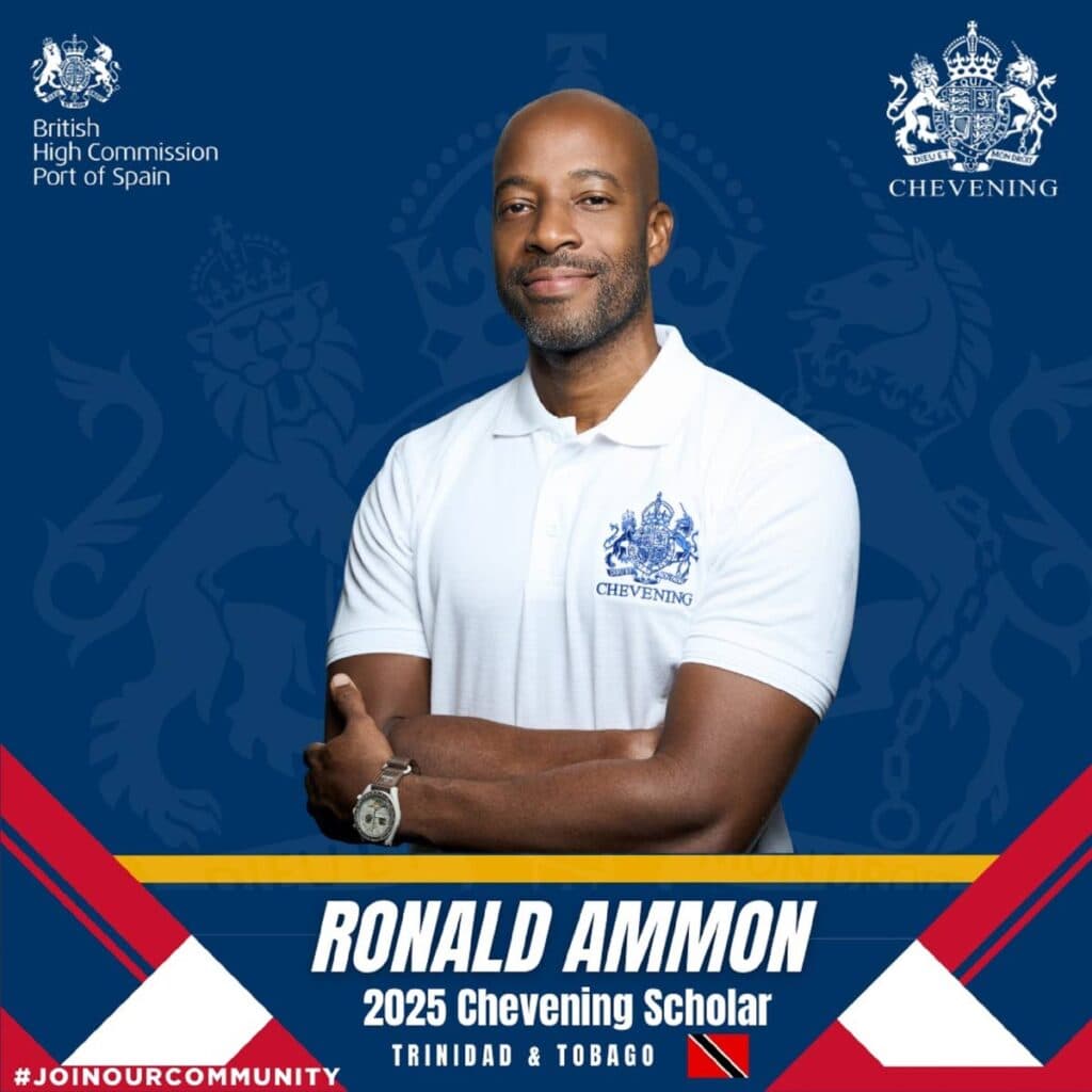 Architect cops 4th Chevening scholarship from Trinidad and Tobago